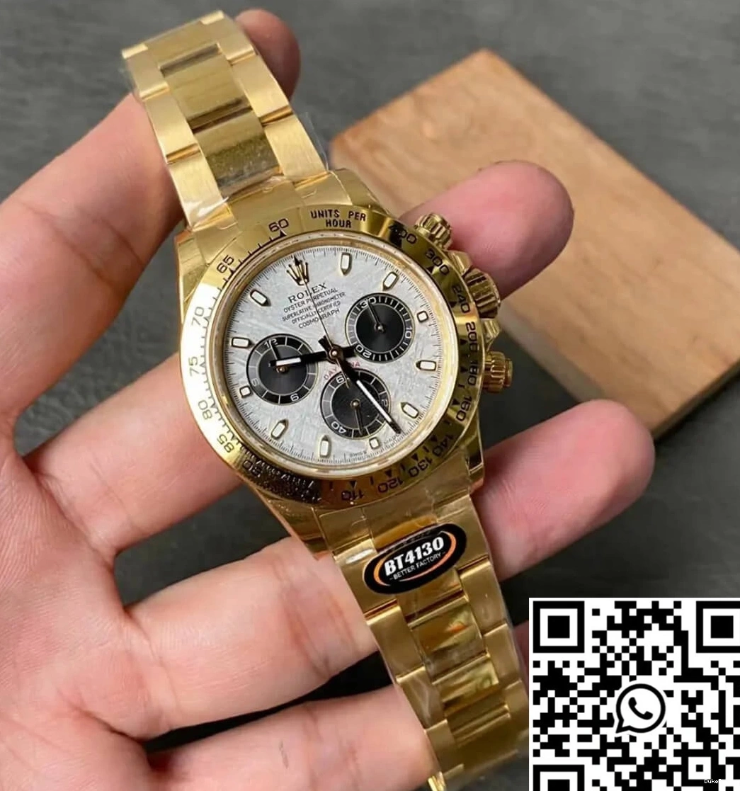 Daytona M116508-0015 Factory Yellow Rolex BT Gold 0413